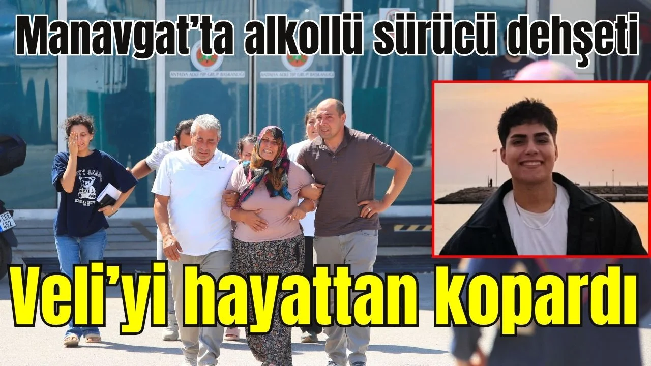 Manavgat’ta alkollü sürücü dehşeti