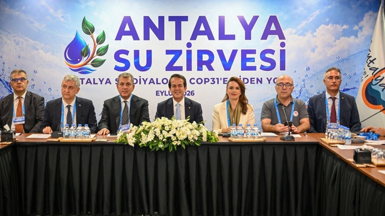 Antalya'da suyun geleceği masaya yatırıldı