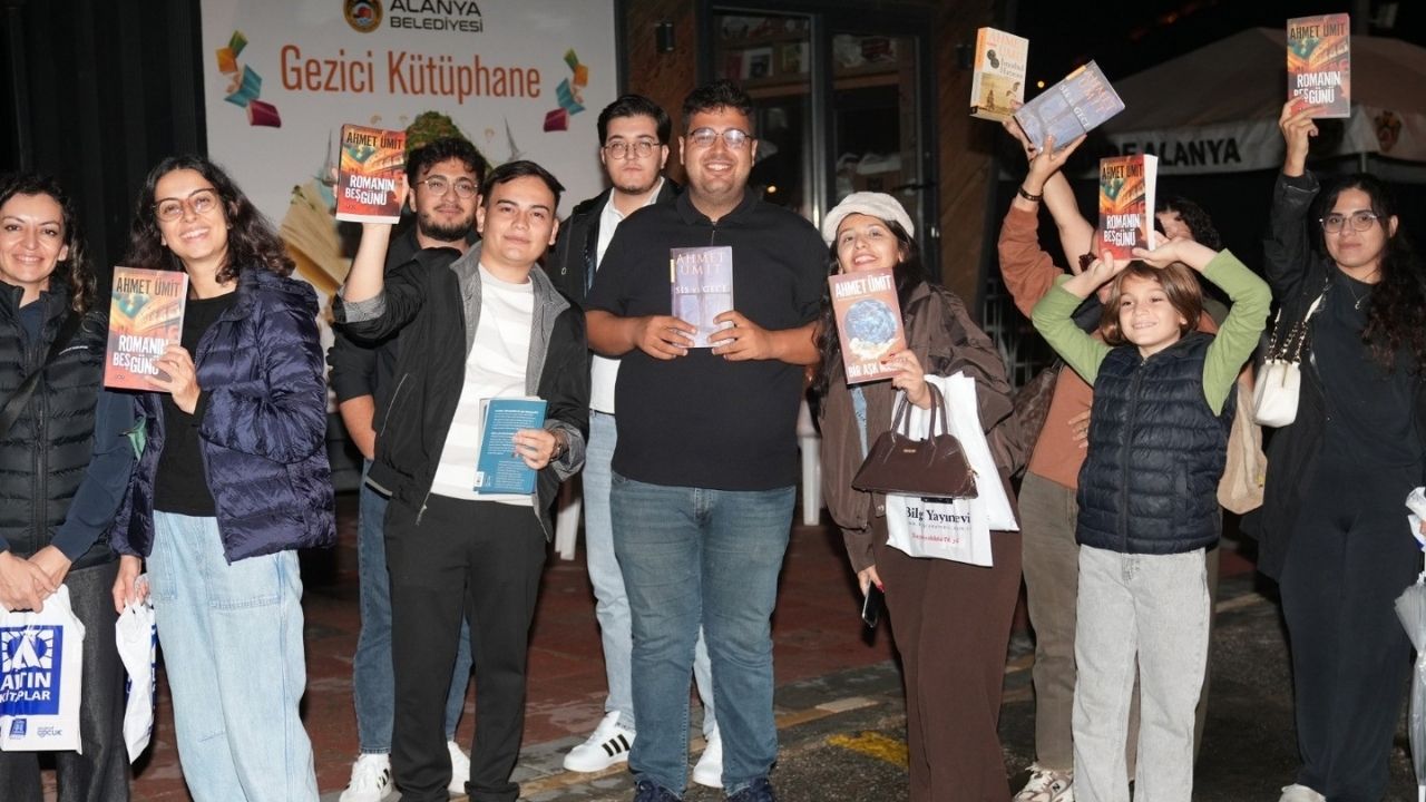 Alanya'da kitap şöleni sona erdi 