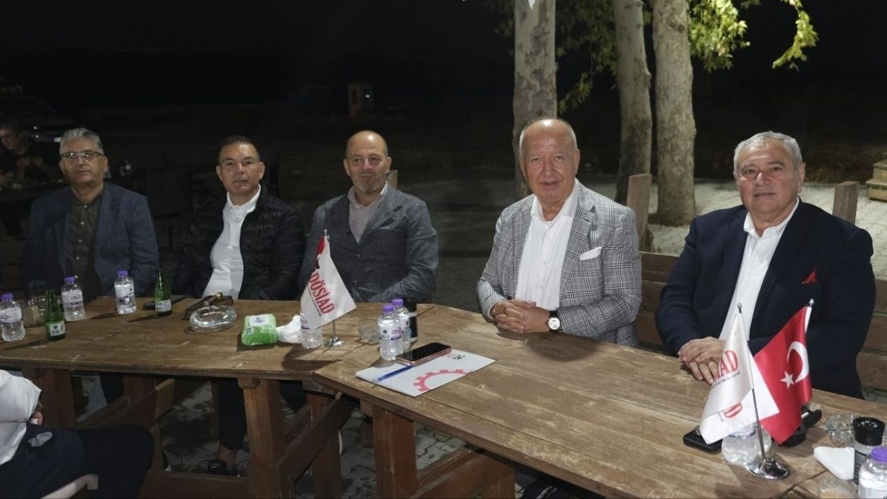 Davut Çetin Döşemealtı'nda iş dünyasıyla buluştu  