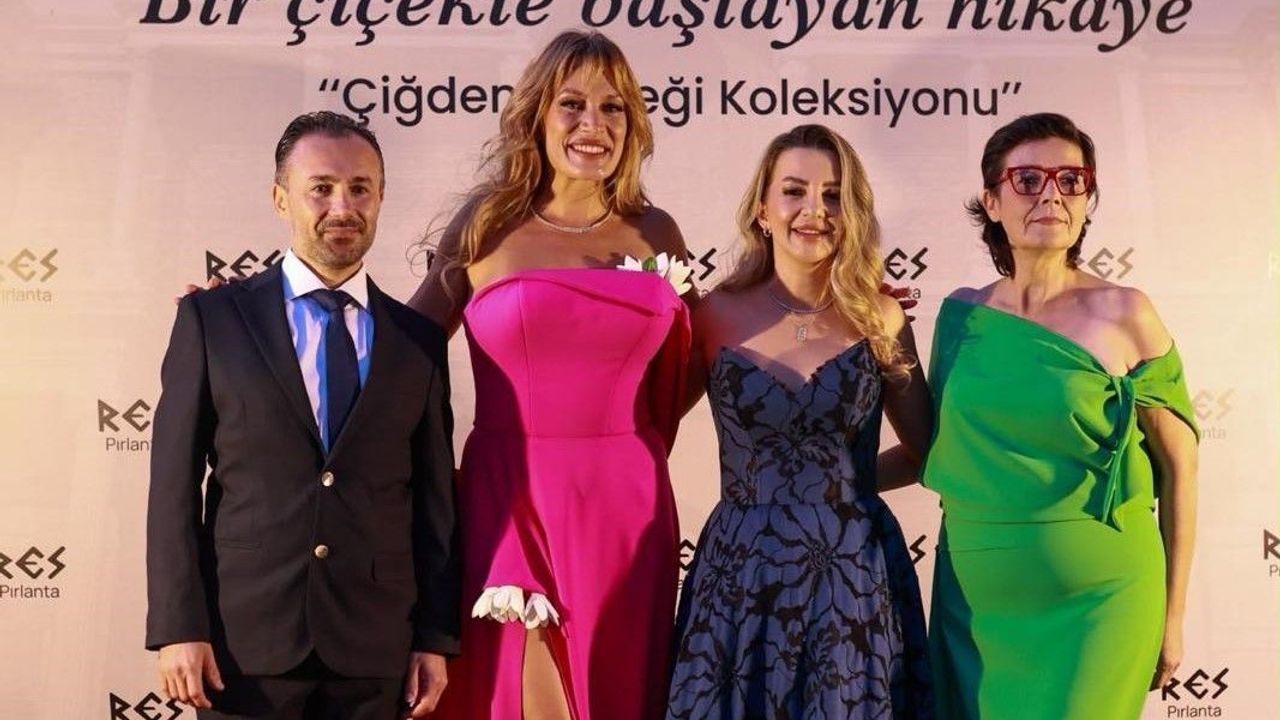 RES Pırlanta’nın Çiğdem Çiçeği koleksiyonu Sardes’te tanıtıldı