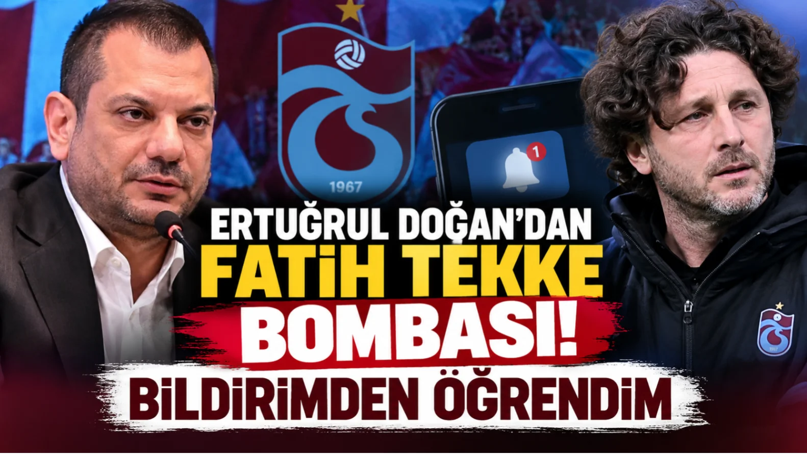 Ertuğrul Doğan’dan Fatih Tekke’nin Ayrılığına Dair Çarpıcı Açıklamalar
