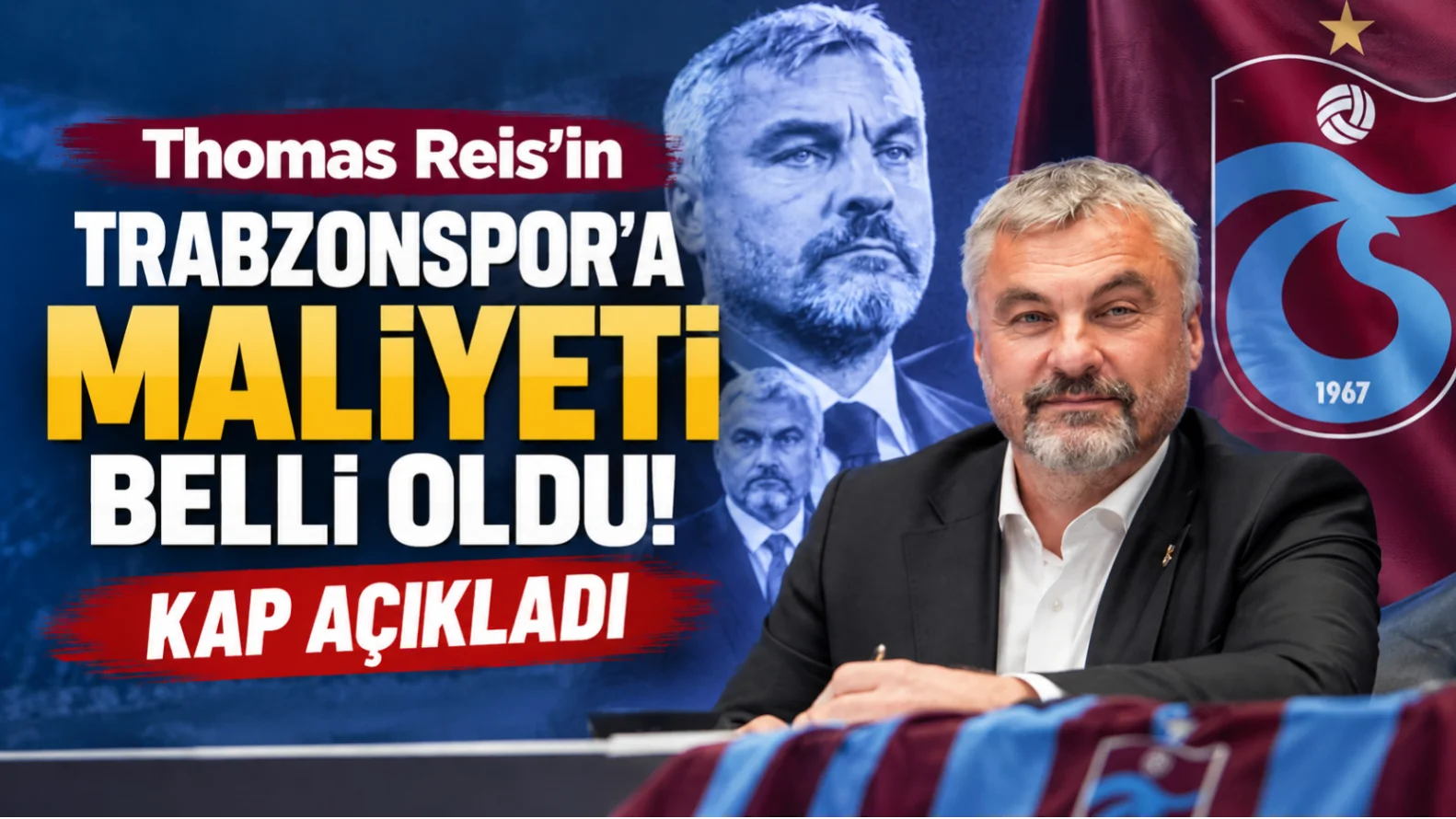 Trabzonspor Thomas Reis’i Resmen Açıkladı! İşte Kazanacağı Ücret