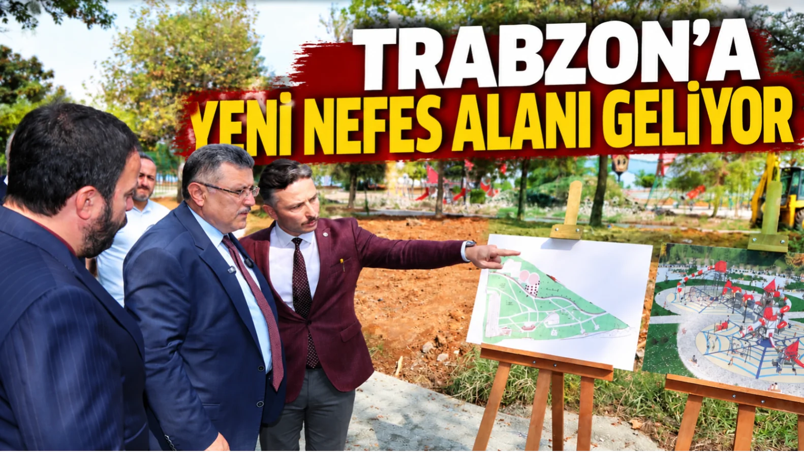 Trabzon’un Yeni Nefes Alanı Olacak 100. Yıl Parkı Yıl Sonunda Açılıyor
