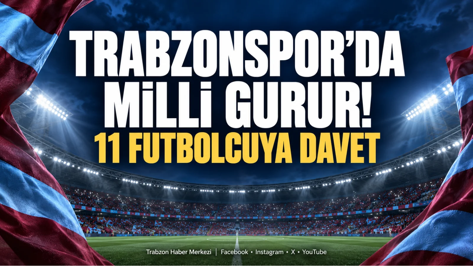 Trabzonspor’dan 11 futbolcuya milli davet! İşte listede yer alan isimler