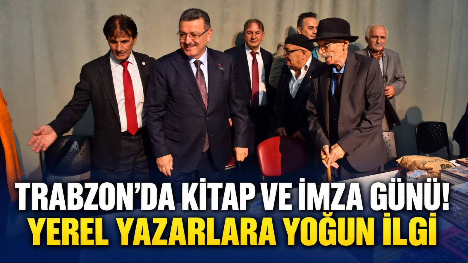 Trabzon’da Yazarlar ve Kitapseverler Aynı Çatıda Buluştu