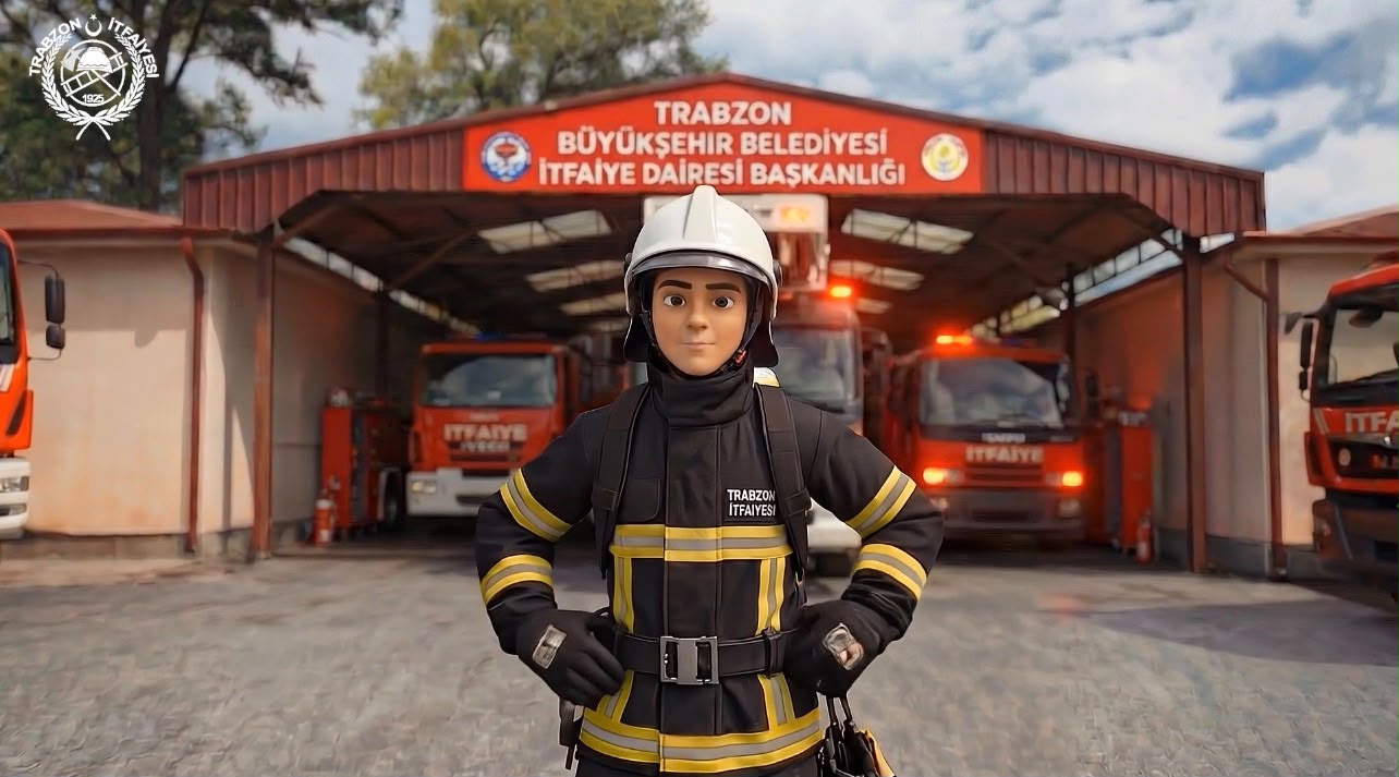 Trabzon İtfaiyesi’nden Yangın Anında Yapılması Gerekenleri Anlatan Animasyon