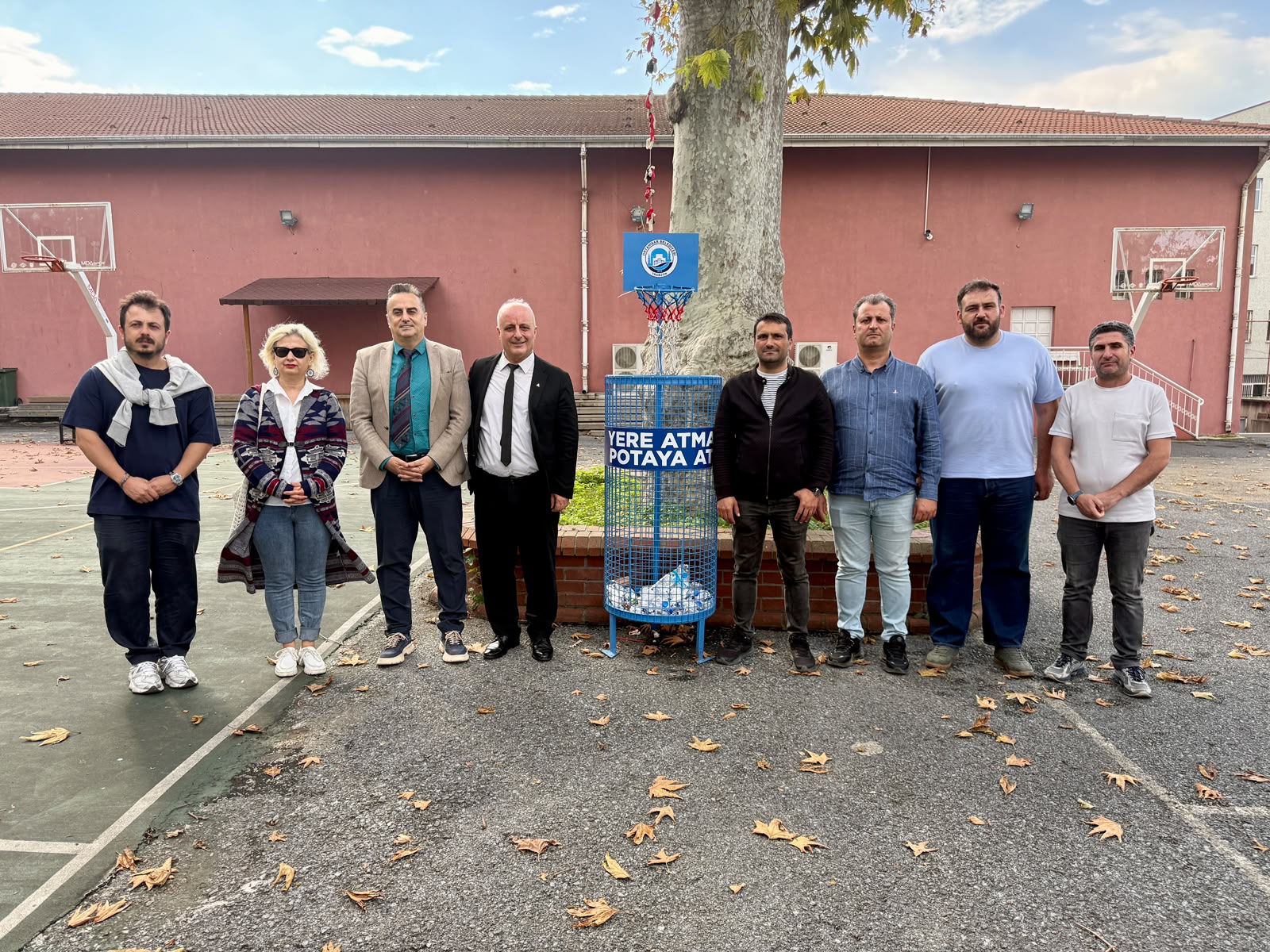 Ortahisar’da 15 okula geri dönüşüm potası: 616 kilo plastik toplandı