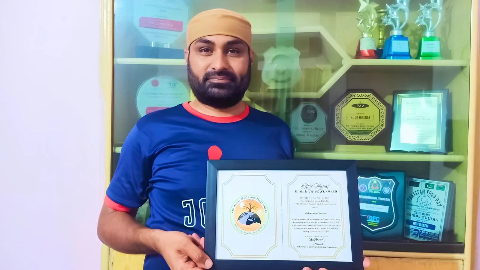 Akif Manaf Sağlık ve Barış Ödülü” Şimdi de Pakistan’da