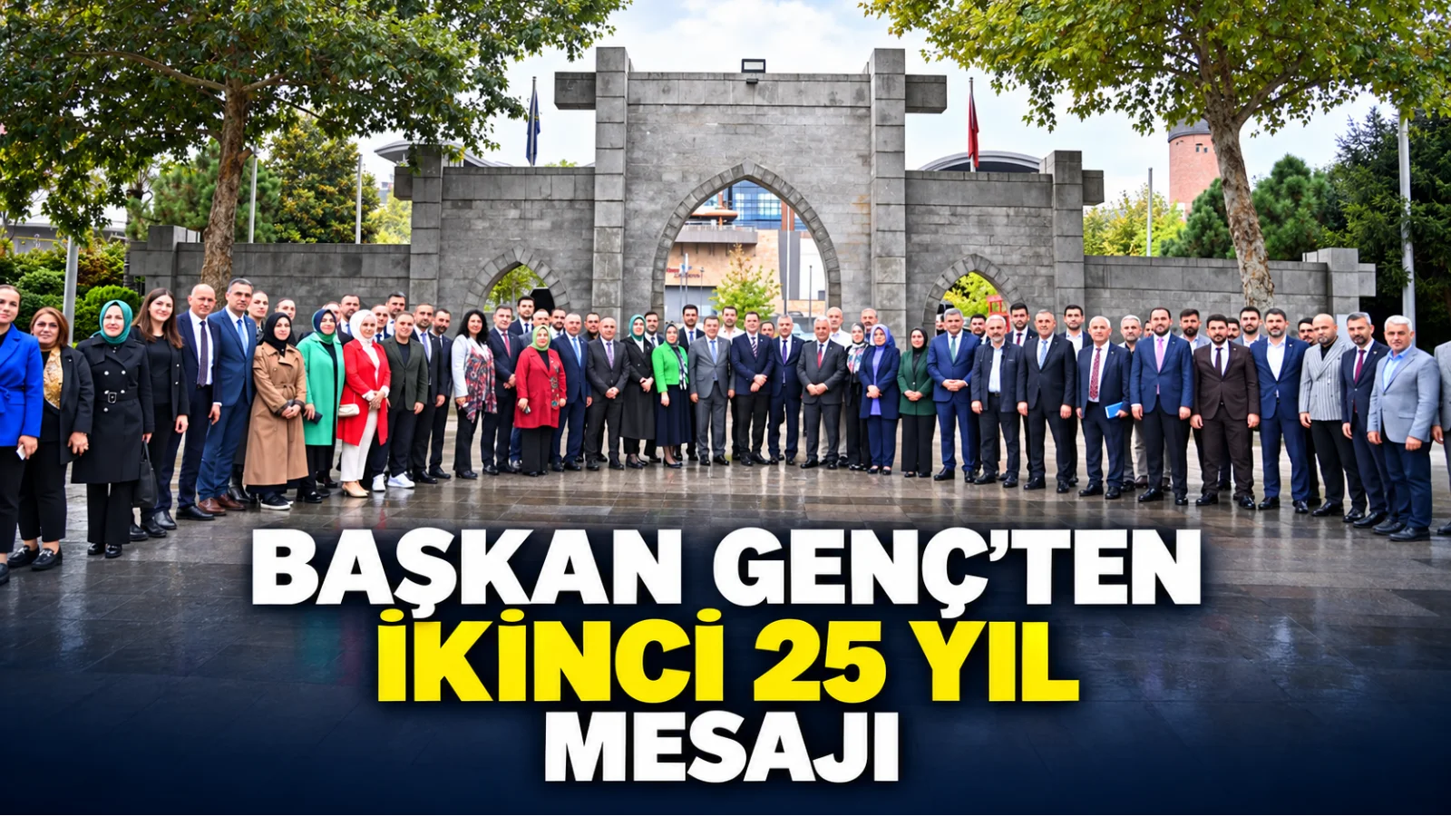 Ahmet Metin Genç’ten Trabzon’da ikinci 25 yıl mesajı