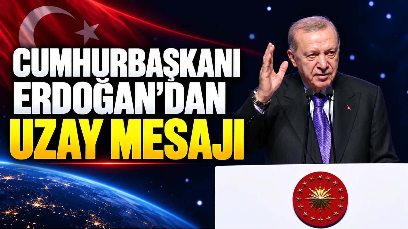 Cumhurbaşkanı Erdoğan’dan uzay mesajı... Türkiye Ay görevi için gün sayıyor