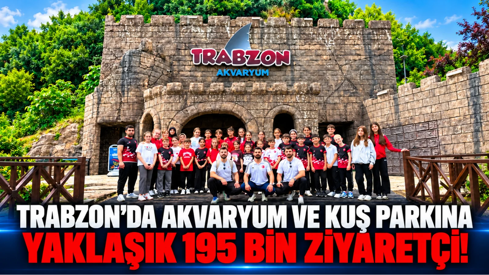 Trabzon Akvaryum ve Kuş Parkı’na yaklaşık 195 bin ziyaretçi