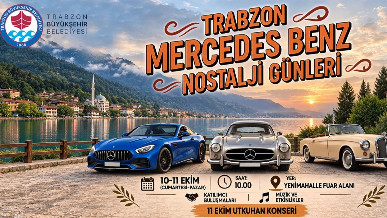Trabzon’da Nostalji Günleri: İki Günlük Etkinlik ve Utkuhan Konseri