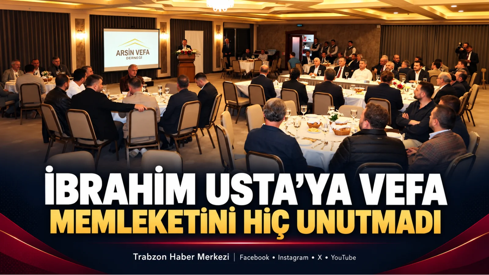 Ahmet Metin Genç, İbrahim Usta’yı vefa programında anlattı