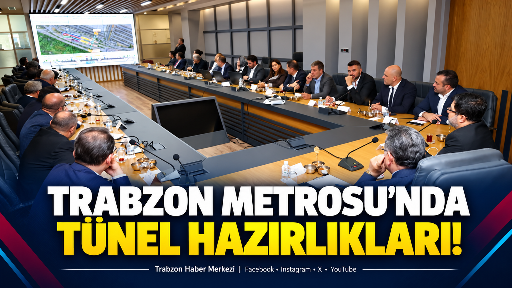 Trabzon Metrosu’nda çalışmalar sürüyor: Tünel hazırlıkları hızlanıyor