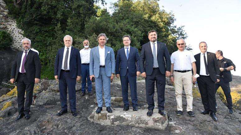 KÜLTÜR VE TURİZM BAKAN YARDIMCISI GİRESUN'DAYDI
