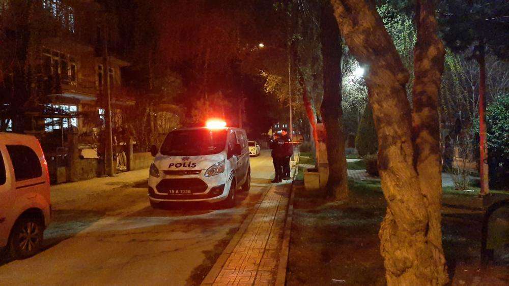 Çorum’da bir binaya silahlı saldırı 
