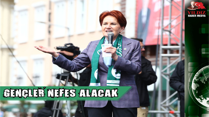 İYİ Parti Genel Başkanı Akşener, Giresun'da