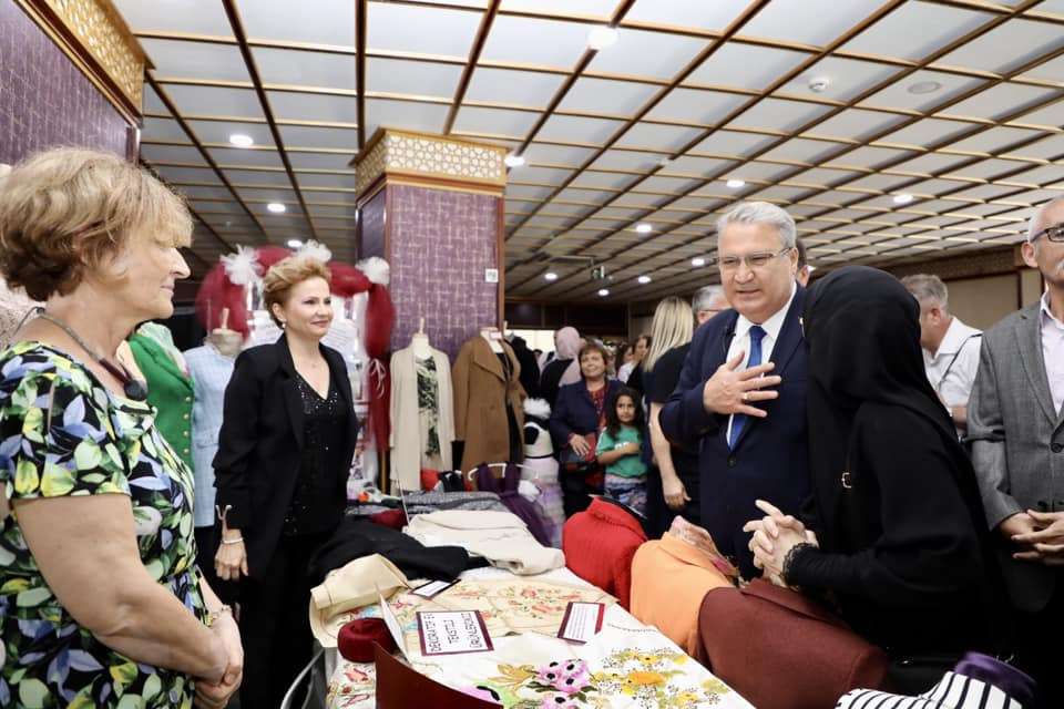Manisa’lı kursiyerlerin güzel eserleri görücüye çıktı
