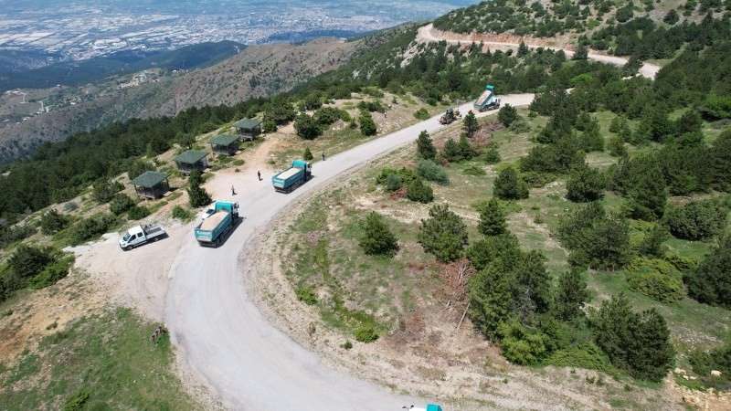 Manisa Spil Dağı milli park yolları yöre turizmine katkı sağlayacak