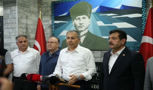 İçişleri Bakanı Yerlikaya, selden etkilenen Zonguldak'ta