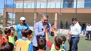 Tokat Belediye Başkanı Eroğlu, spor kompleksinde incelemede bulundu