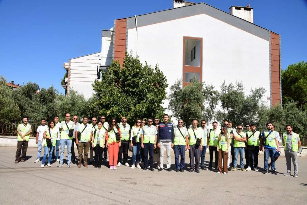 Manisa’da 10 binada deprem risk analizi gerçekleşti