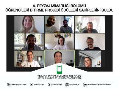Ege Üniversitesi genç peyzaj mimarlarına ödül