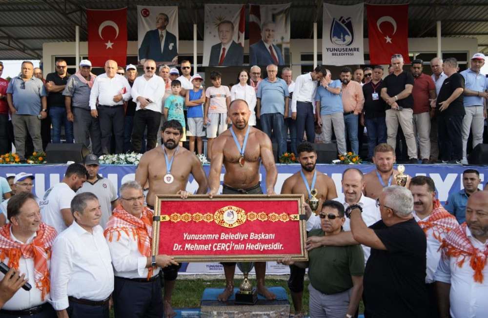 Manisa Yuntdağı’nın Başpehlivanı Ali Gürbüz oldu