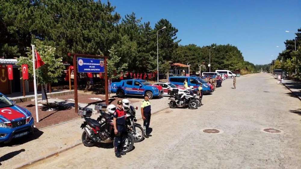 Manisa Spil dağına jandarma asayiş noktası açıldı 