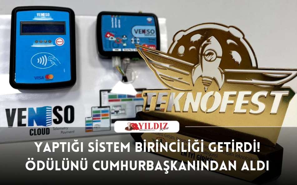 Yaptığı sistem birinciliği getirdi!