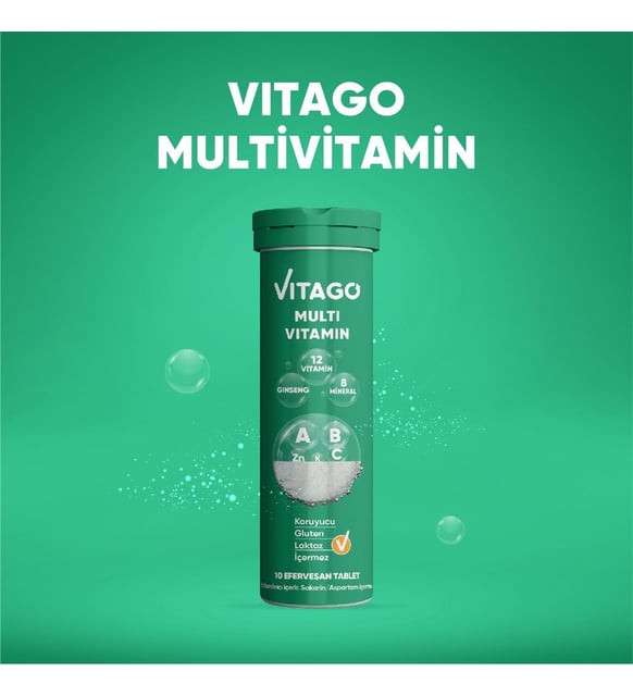 Yerli vitamin markası Vitago'dan yeni multivitamin takviyesi