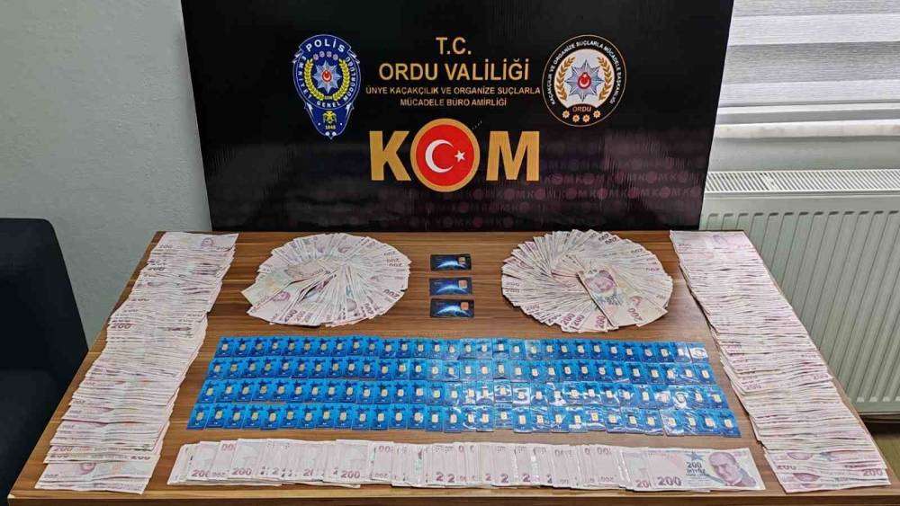 Ordu’da sahte altın operasyonunda 1 tutuklama
