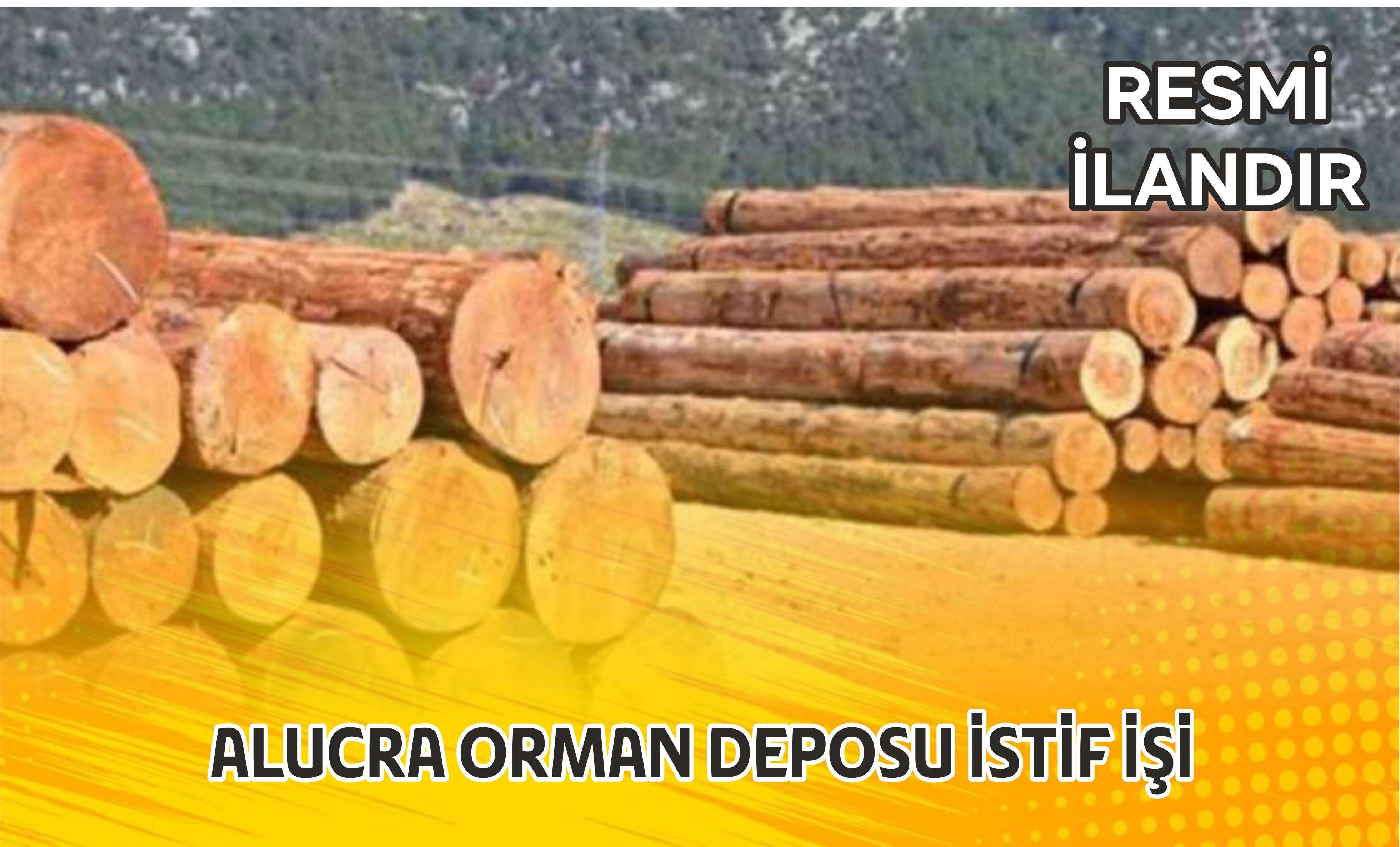 ALUCRA ORMAN DEPOSU İSTİF İŞİ