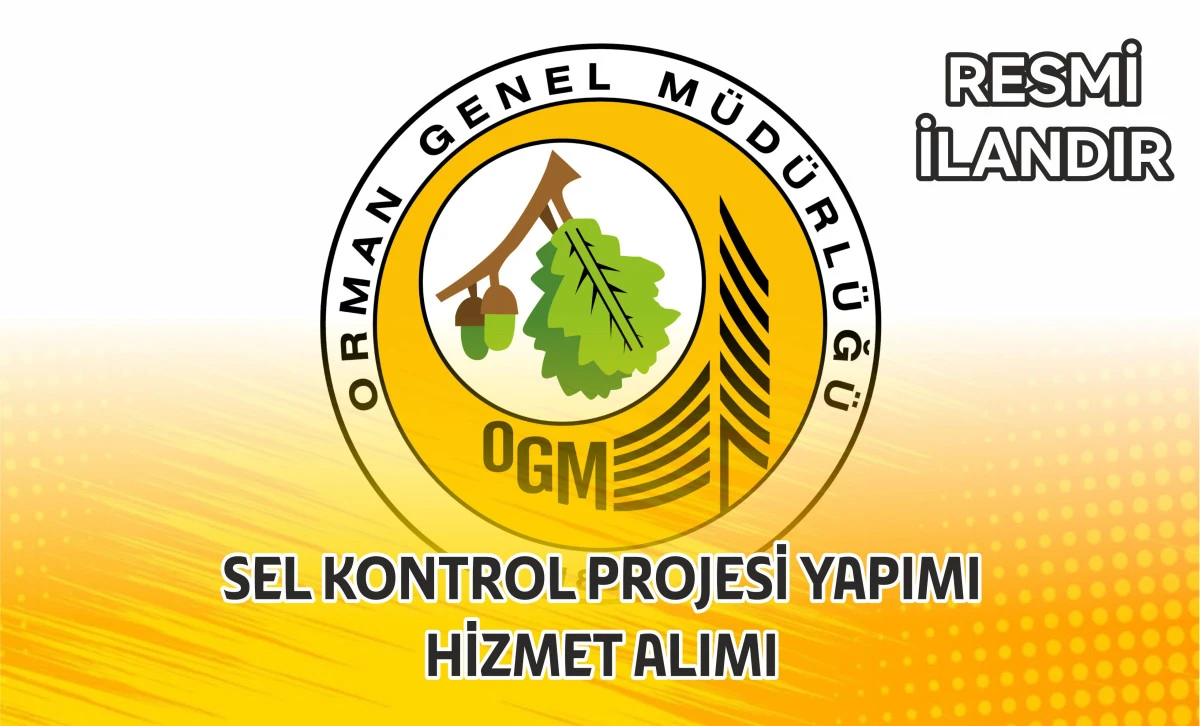 Sel Kontrol Projesi Yapımı Hizmet Alımı