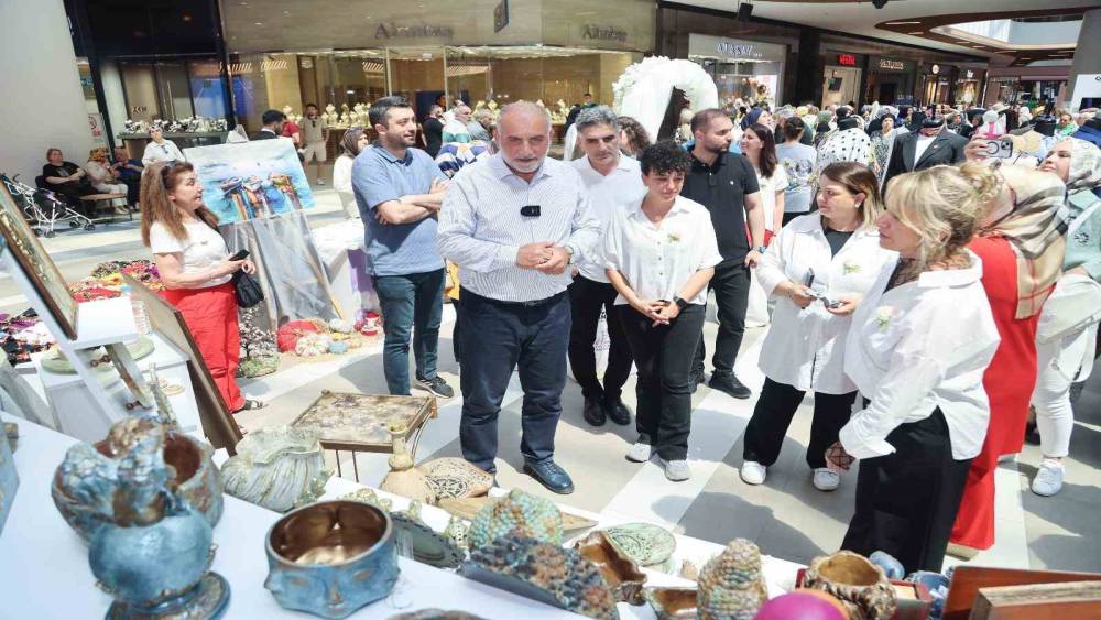 Canikli kadınlardan göz dolduran sergi

