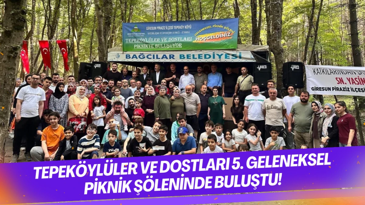Tepeköylüler ve Dostları 5. Geleneksel Piknik Şöleninde Buluştu!