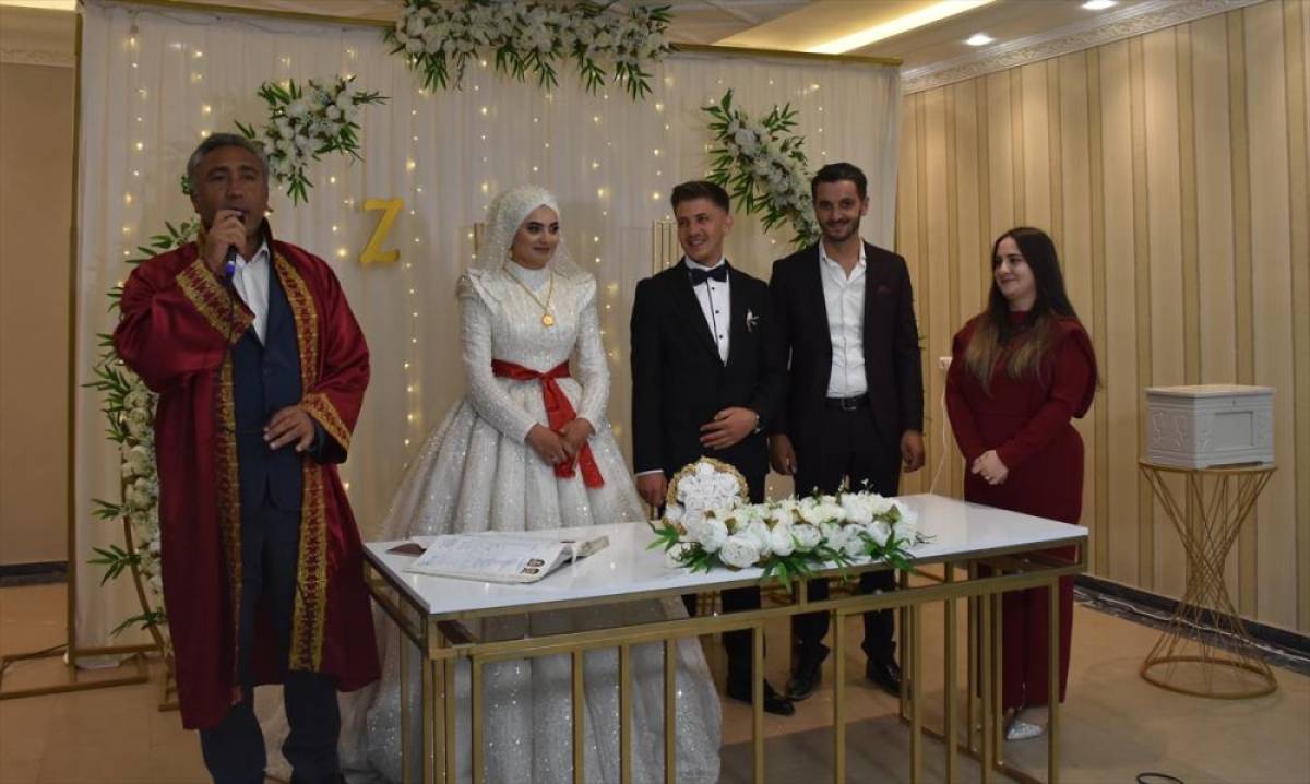 Gümüşhane'de 500 çift 'ücretsiz salon' hizmetiyle dünyaevine girdi