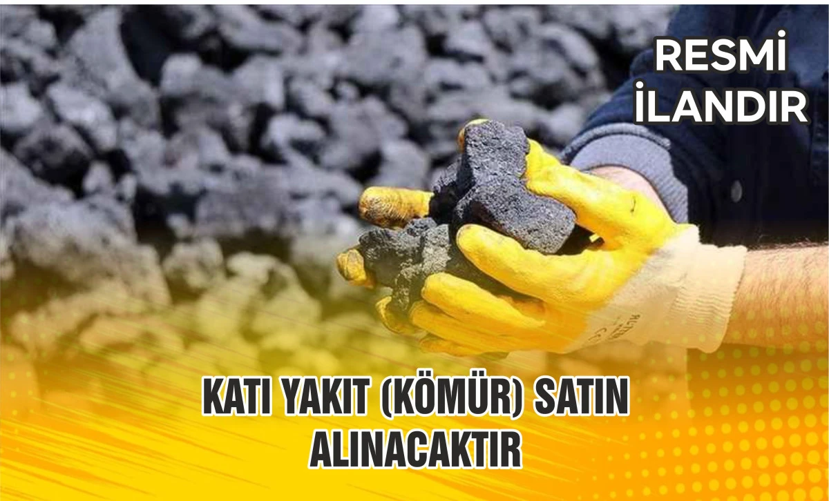KATI YAKIT (KÖMÜR) SATIN ALINACAKTIR