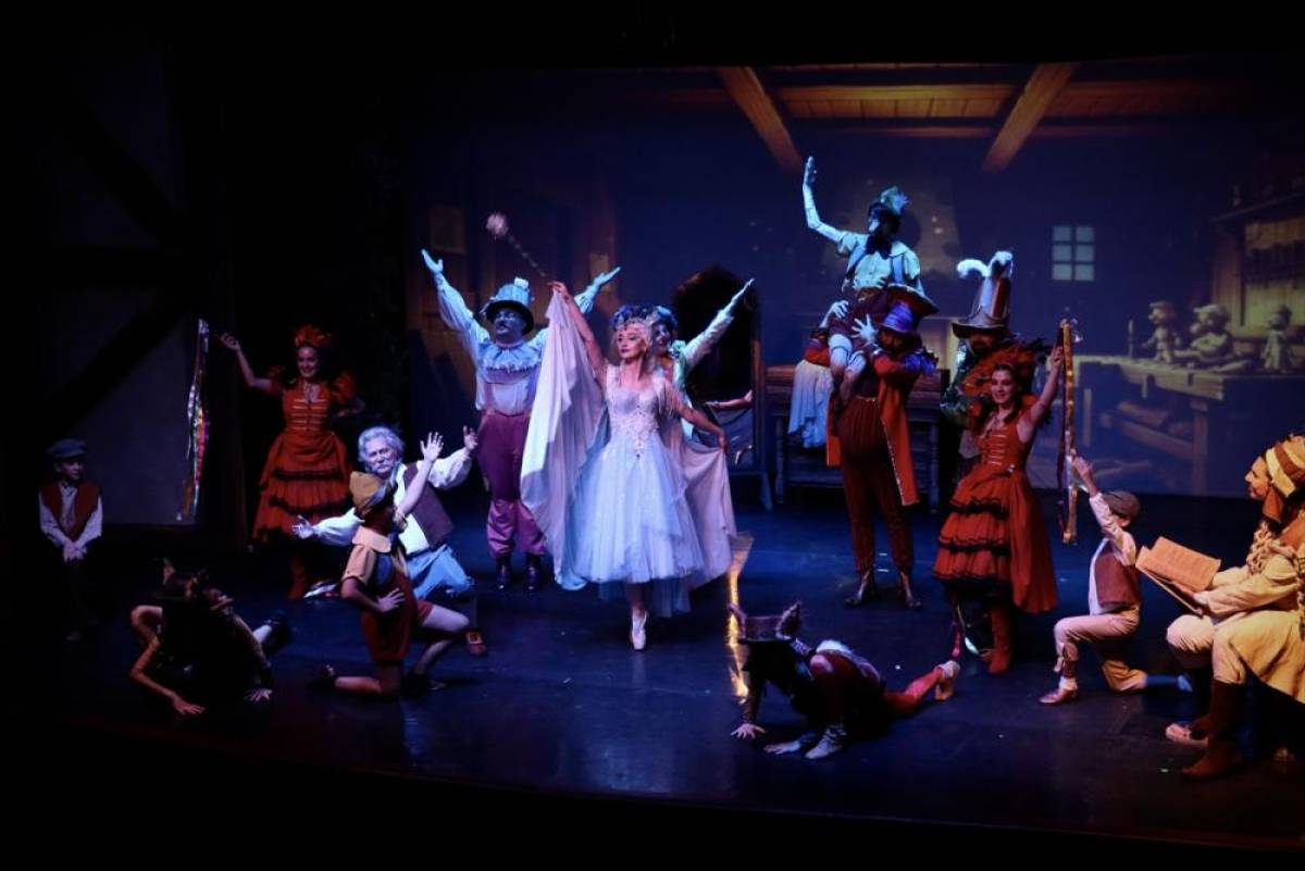 Samsun Devlet Opera ve Balesi "Pinokyo" oyununun prömiyerini yaptı