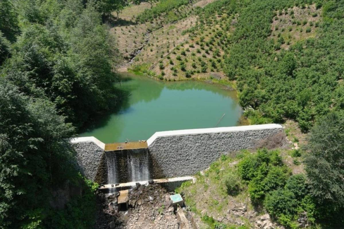 Ordu'da kuraklık riskine karşı gölet sayısı 100'e çıkarılacak