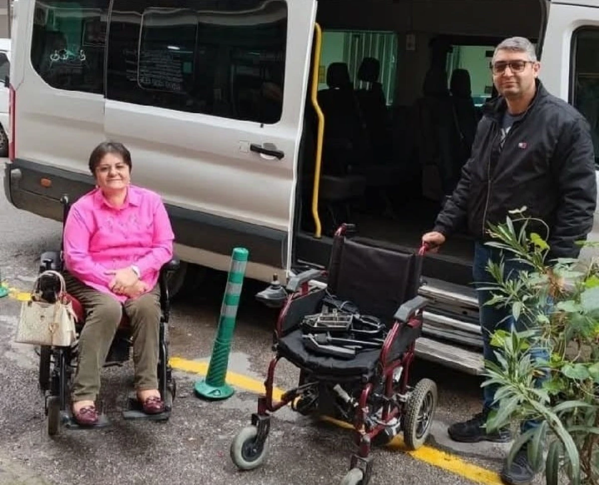 Manisa Emniyeti'nden engellilere lojistik destek