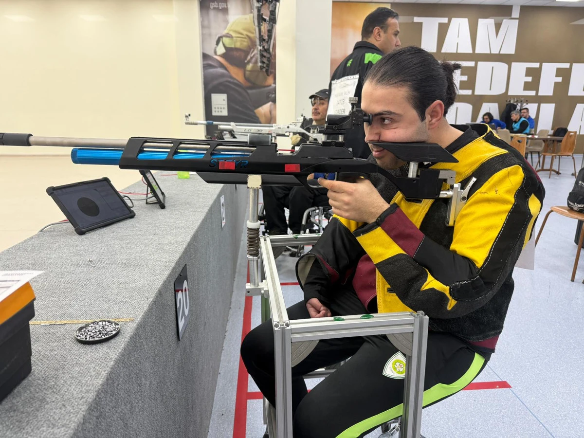 Manisa’lı Para Atıcılık sporcusu Akça, Türkiye ikincisi