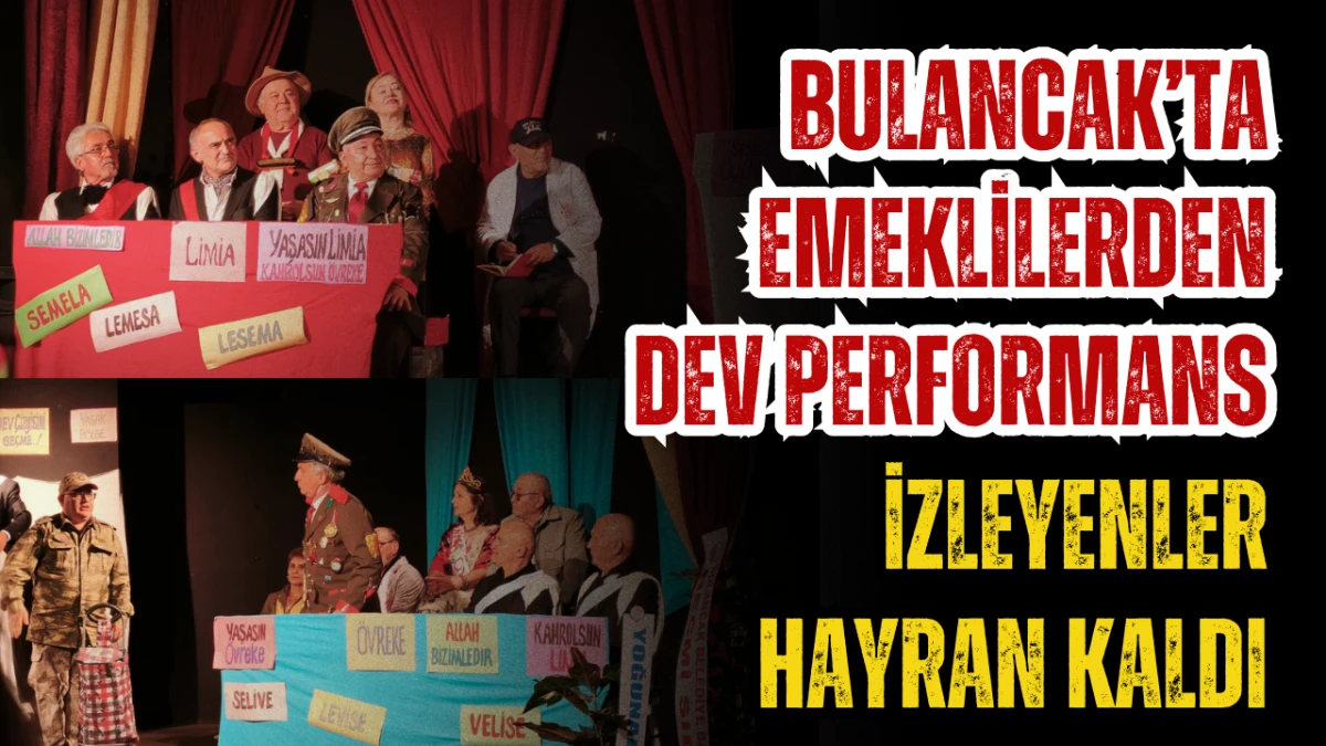 Bulancak’ta Emeklilerden Dev Performans! İzleyenler Hayran Kaldı
