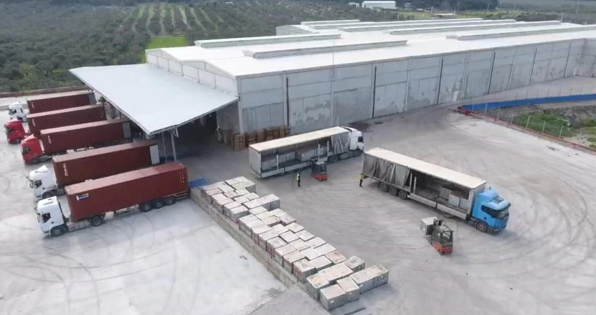 Aliağa 35 milyon dolar yatırımla kurulan antrepoya kavuştu