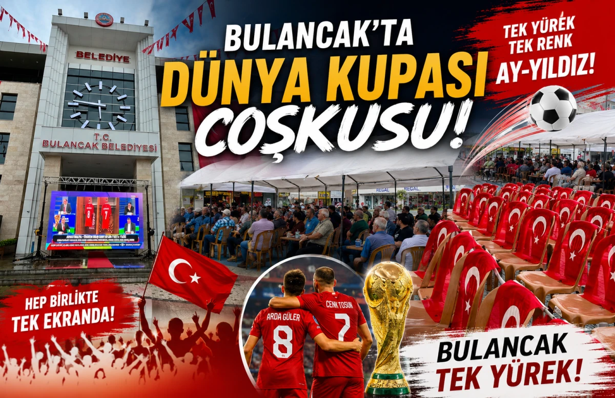 Bulancak'ta Dünya Kupası Coşkusu