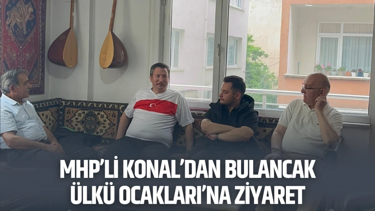 MHP’li Konal’dan Bulancak Ülkü Ocakları’na Ziyaret
