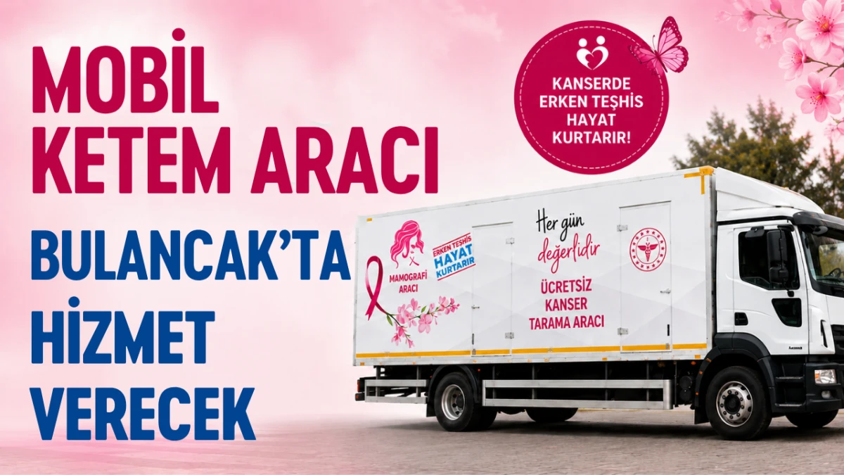 Mobil KETEM Aracı Bulancak’ta hizmet verecek
