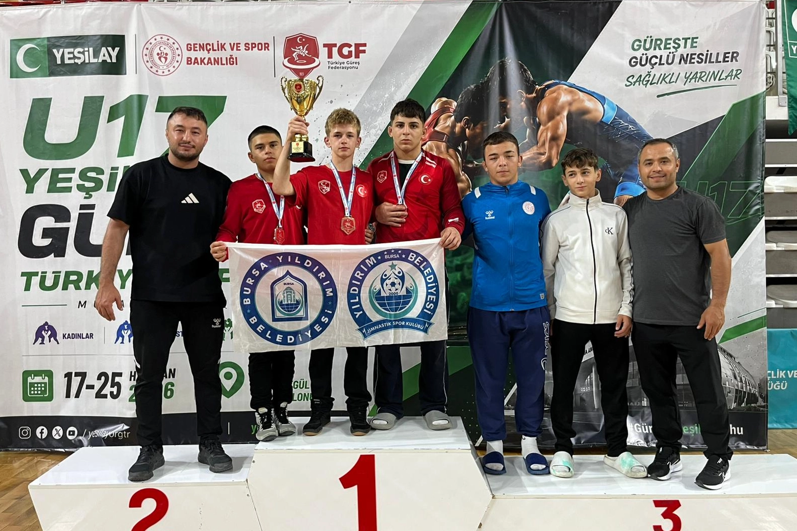 Yıldırım Türkiye ikincisi oldu