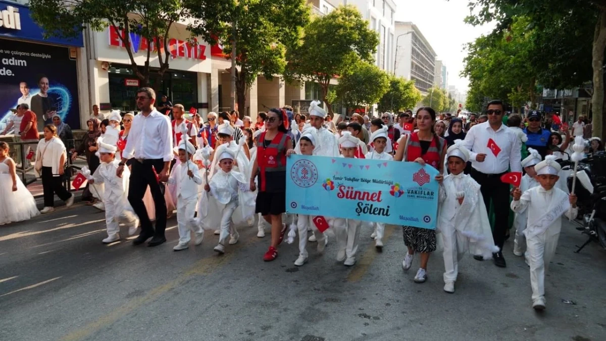Kültür ve turizm bakanlığından Manisa’da 27 çocuğu sünnet töreni